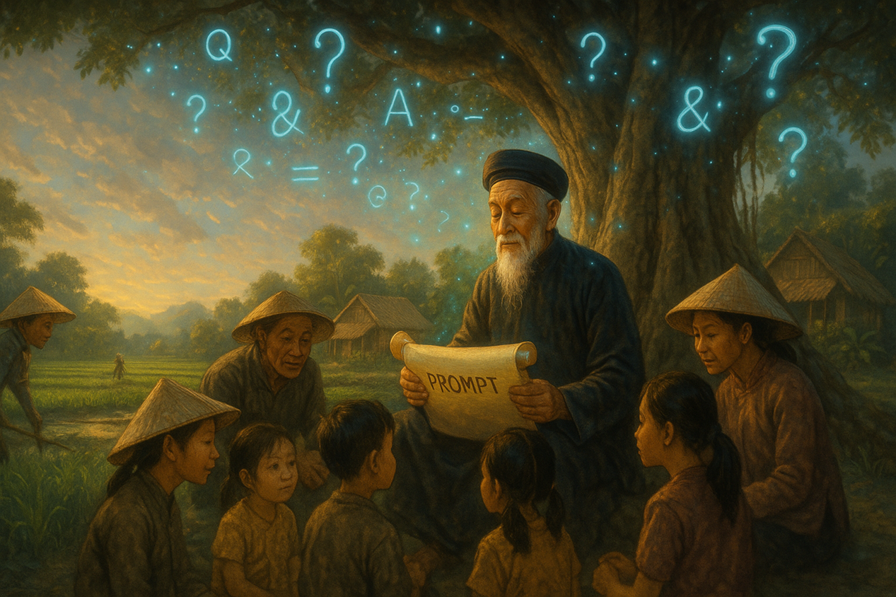 Hướng dẫn viết prompt đơn giản – dễ nhớ – dễ áp dụng cho bà con ở Xứ Trà.